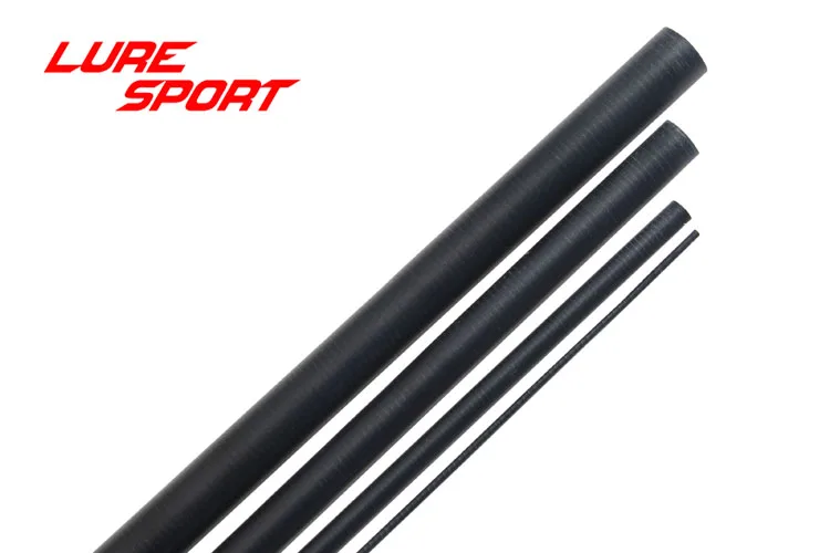LureSport 2 Sets 2,1m 2,4m 2,7m 3m 4-teilige Mattschwarze Reise-Angelrute aus Carbon, M-Power, Komponente für die Rutenbau-Reparatur, DIY – Detail 8