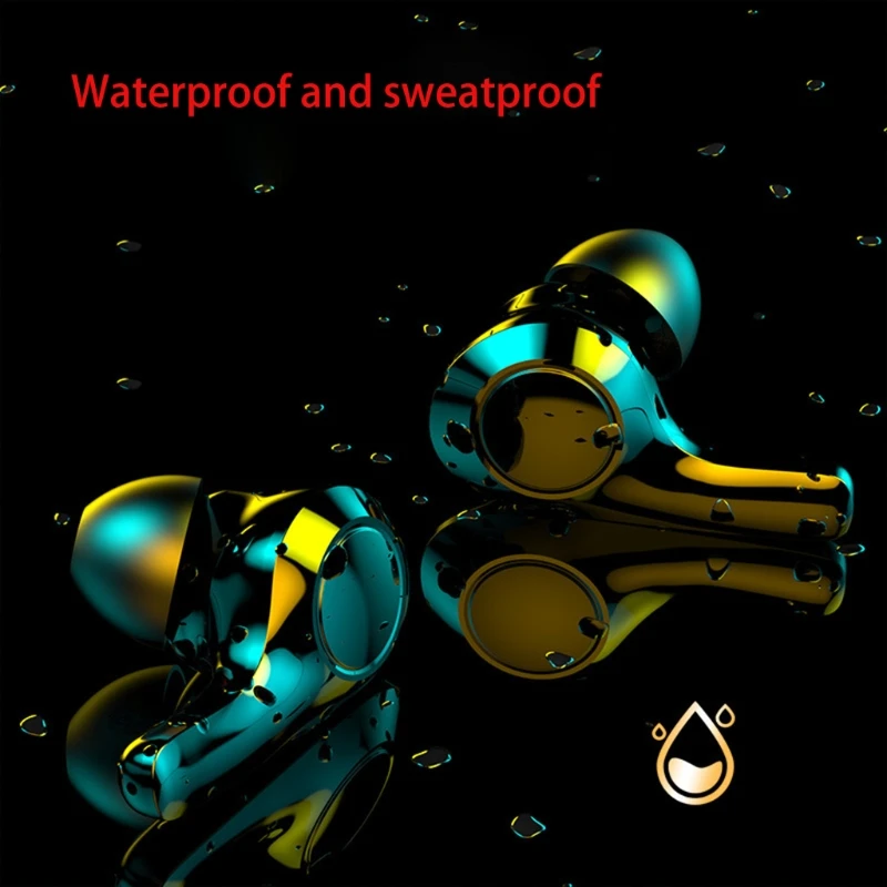 Touch Control Wireless Headphones TWS Bluetooth Earphones with Microphones for Phone Sports Waterproof Music Headsets