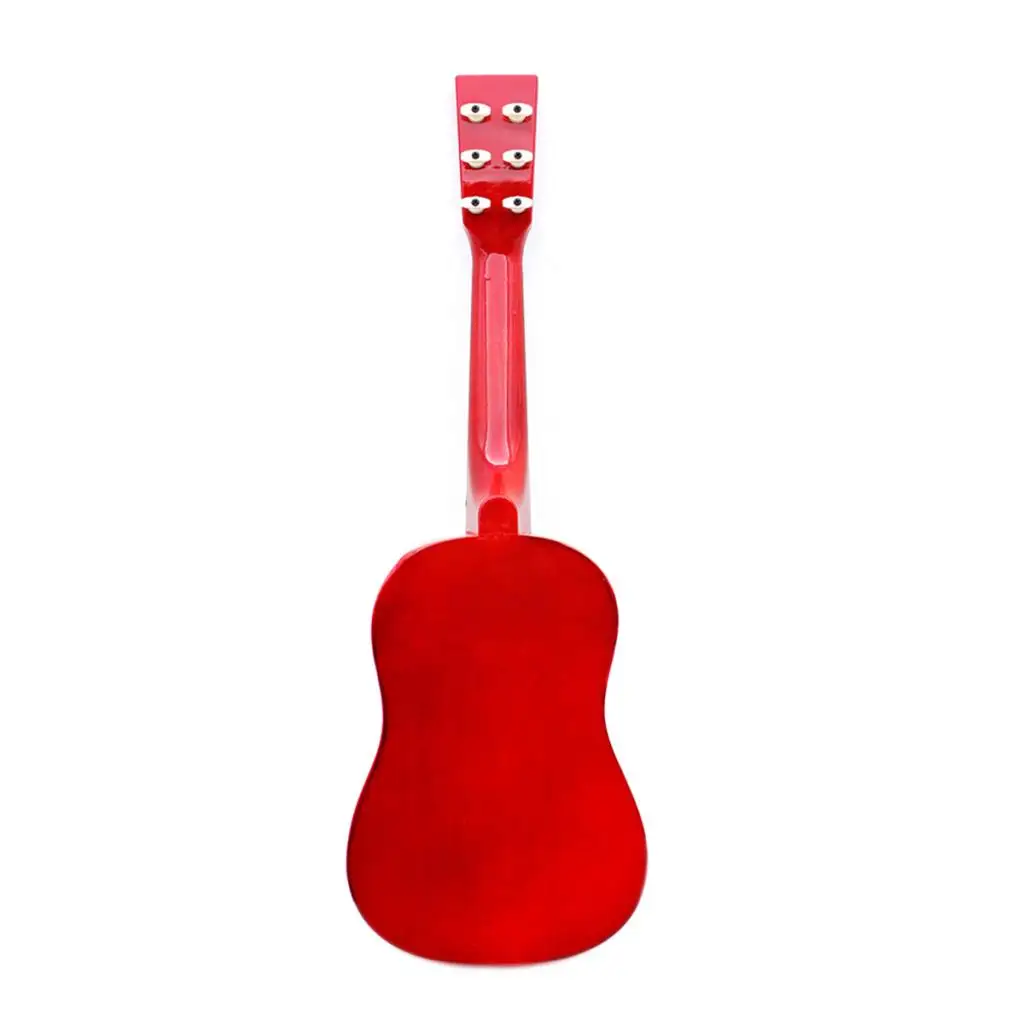 Exquisite Solid Wood 6 Strings 21 inch GuitarPractice Mini String Musical Instrument for Beginners  music lovers