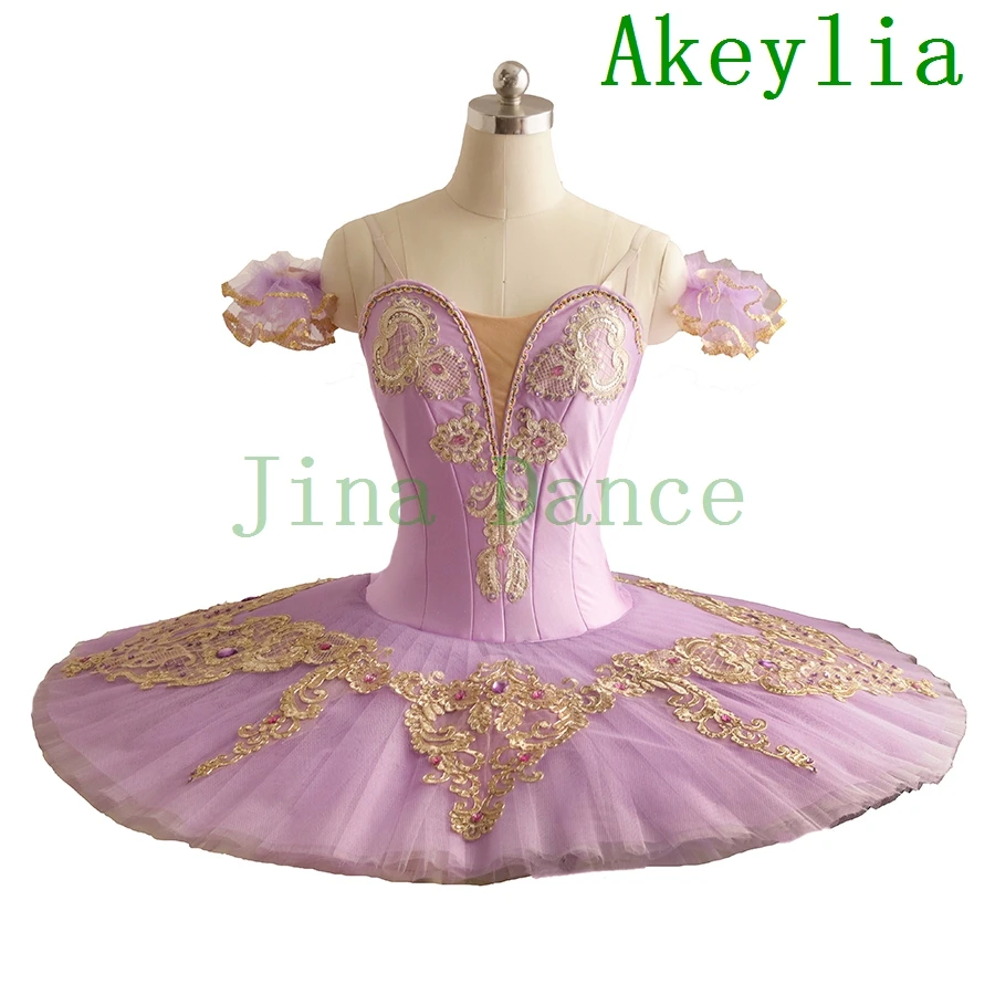Women Ballerina professional ballet tutu purple Fairy Lilac Girls Platter Pancake Ballet Tutus For Corsaire Professional Tutu