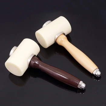

T shape hammer for leather carving Punching Printing Engraving Drilling Tools Leather Craft Nylon beat