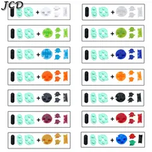 JCD For Nintendo Game Boy Color Silicone Rubber Pad Conductive Button For GBC Power On Off Button AB Buttons D Pads