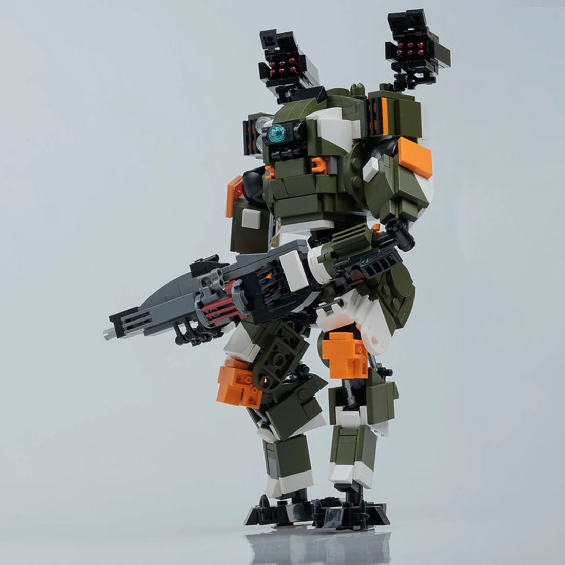 650 шт. Стволовые строительные блоки MOC мех модель кирпича мелкие частицы
