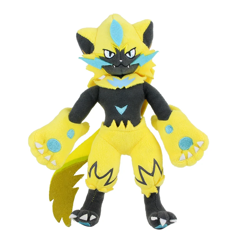 25 см Zeraora плюшевые игрушки мягкие Мультяшные аниме куклы для детей Детские