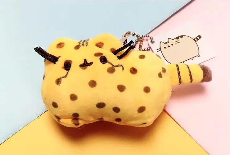10 шт./лот японский бренд плюшевый Pusheen cat kawaii брелок подвесные игрушки для детей