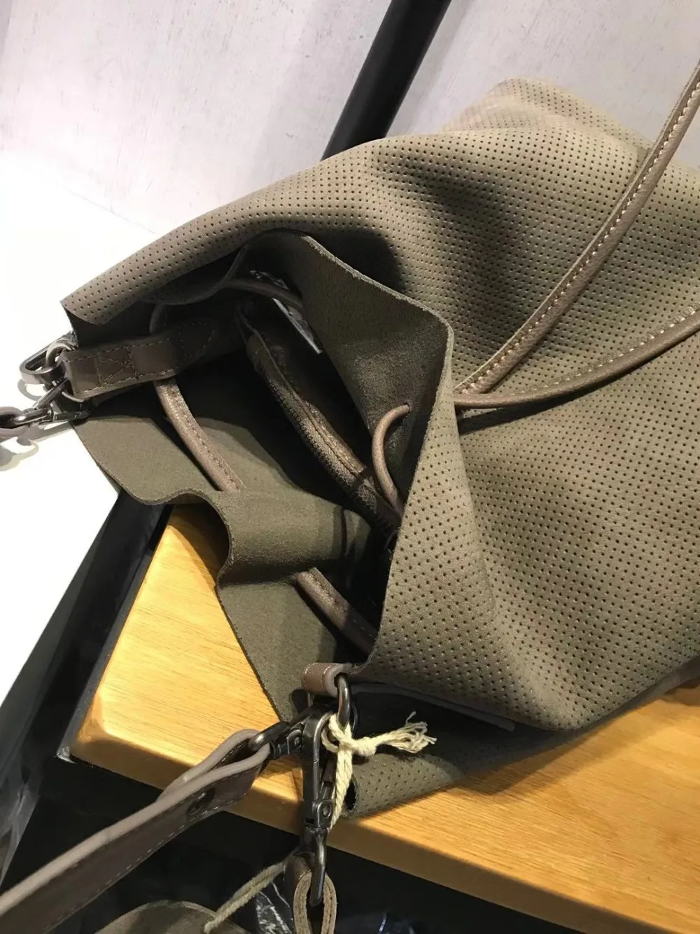 Vendange fashion simple women's bag handmade leather shoulder bag messenger bag 2566