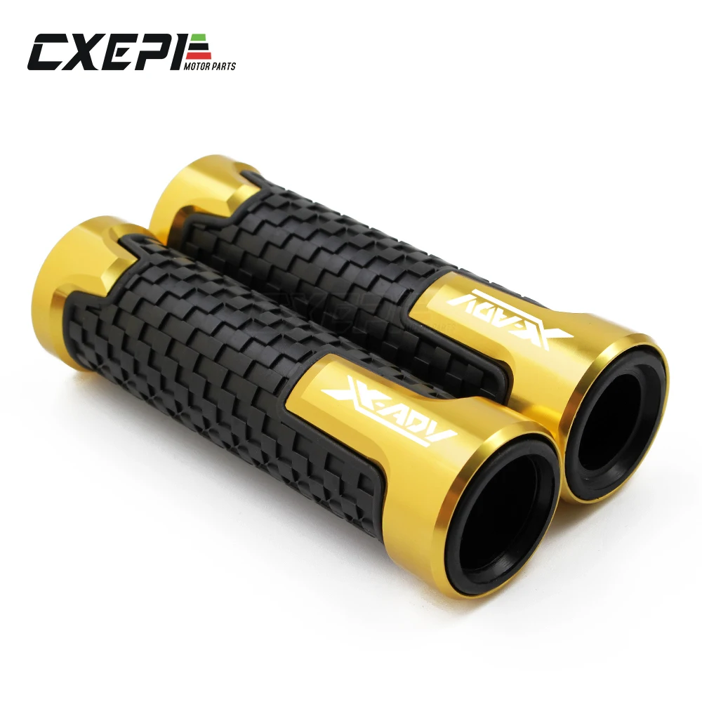 FOR HONDA X ADV X-ADV XADV 750- 7/8" 22mm Motorcycle handlebar grip handle bar Motorbike handlebar grips LOGO XADV