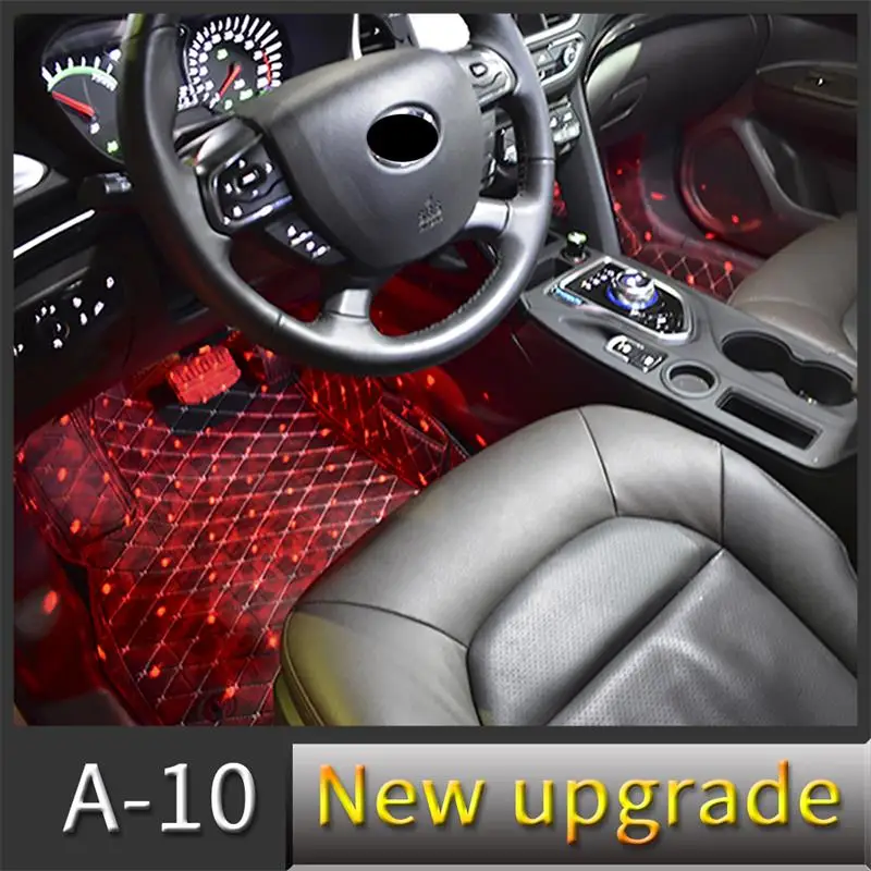 Auto-Voet-Star-Night-Light-Projector-Sfeer-Galaxy-Lamp-Usb-Decoratieve-Lamp-Meerdere-Lichteffecten-Interieur-Verlichting (1)