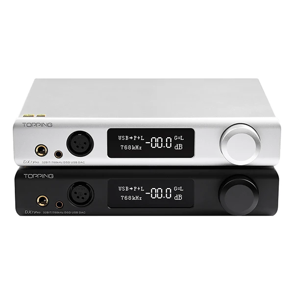 USB ЦАП TOPPING DX7PRO ES9038PRO XMOS XU208 наушники amp CSR8675 Bluetooth 5 0 LDAC DSD1024 32 бит 768