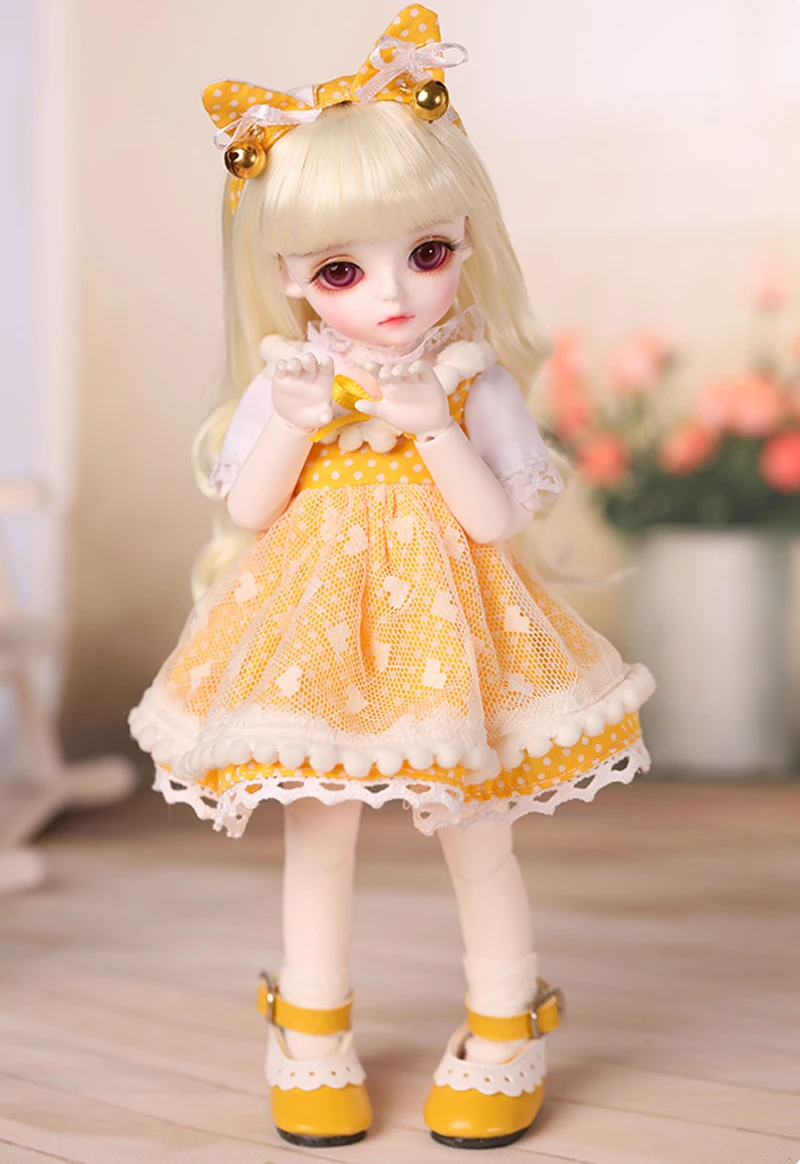 normal AsPic Fullset Новое поступление, полный набор, 1/6, BJD кукла, милая Miyo, кукла из смолы, для маленькой девочки, подарок на день рождения - Цвет: normal AsPic Fullset