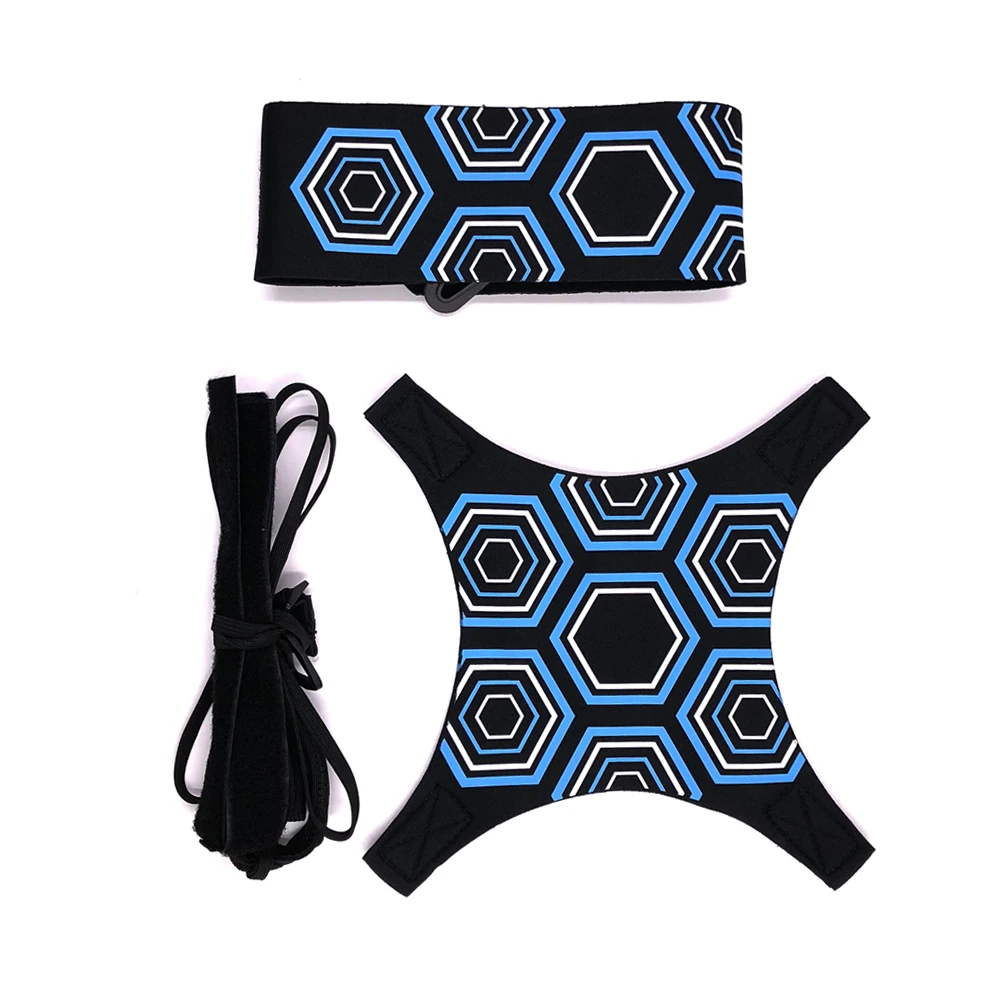 Online Fußball Trainer Fußball Kick Werfen Solo Praxis Training Aid Control Fähigkeiten Einstellbar ausrüstung ball taschen geschenk accesorios