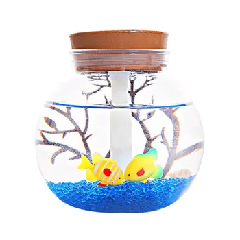 

Creative Diy Micro Landscape Small Swan Humidifier Mini Office Sprayer Home Night Light USB Humidifier