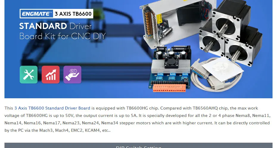SAVEBASE комплект TB6600 3 оси стандартная версия драйвер платы Nema34 Гибридный шаговый двигатель 36 В 15A импульсный источник питания для ЧПУ DIY