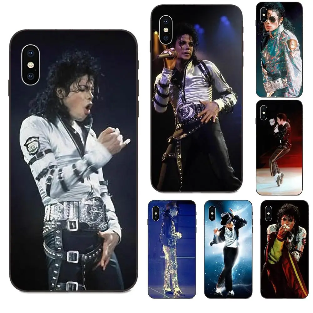 For Xiaomi Redmi Note 3 3S 4 4A 4X 5 5A 6 6A 7 7A K20 Plus Pro S2 Y2 Y3 Soft TPU Cell Case Legend Michael Jackson On Stage | Мобильные