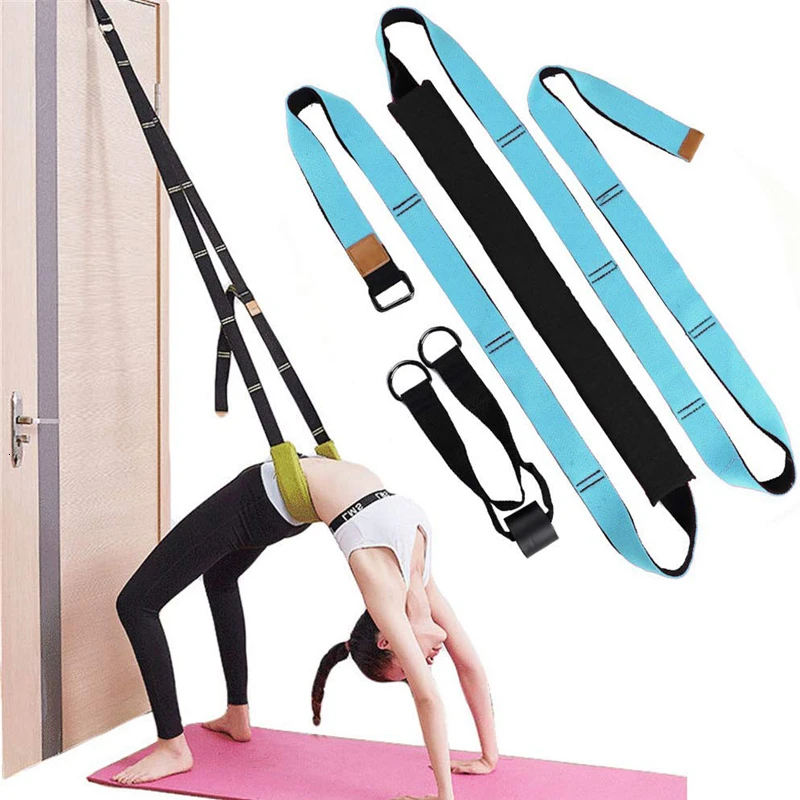 Yoga Resistance Bands Double Thickening Strap Accessories Belt Door