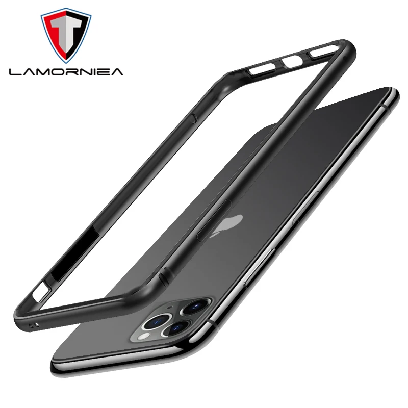 Алюминиевый бампер Lamorniea для iPhone 7 6S 8 XS Max XR 11 Pro X S Роскошный металлический каркас