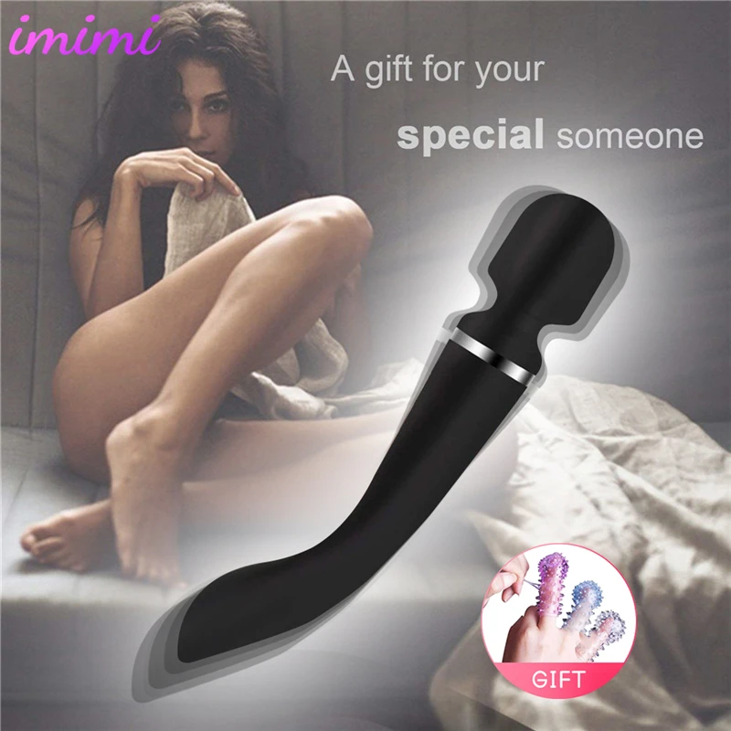 USB Rechargeable Dual Vibrating Rotating Dildo Strapon Women Clitoris Stimulate Gloss Massage Vagina Masturbation Sex Toys