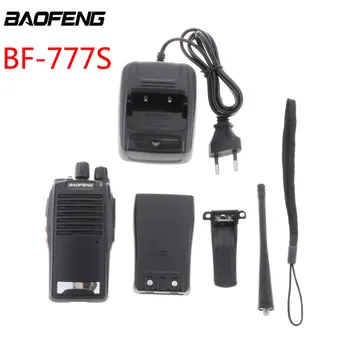 

Baofeng 1 Piece Walkie Talkie BF777s Baofeng BF-777s with earphone 5W 16CH UHF Interphone BaoFeng 777S Two-Way Radio Ham Radio