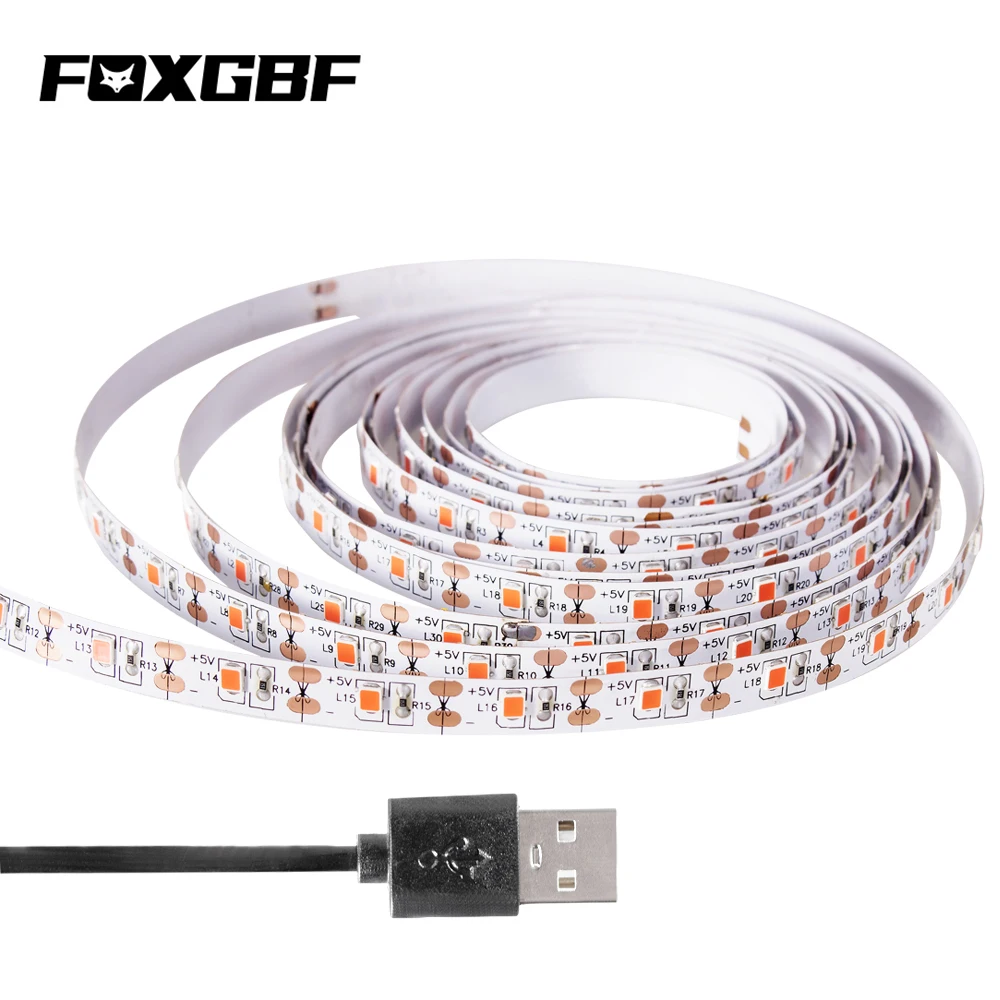 Светодиодная лампа для выращивания растений в полоску 2835SMD изготовления