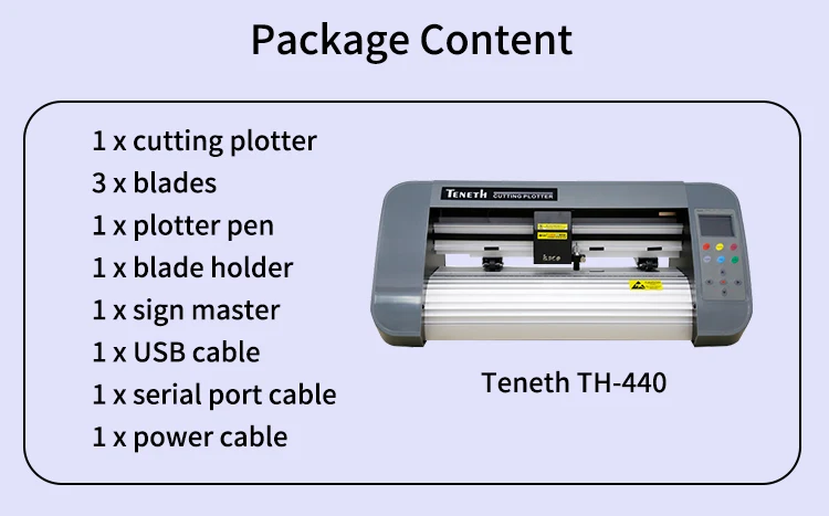 Автомобильный стикер режущий плоттер Teneth 440 л Автоматический контурный usb порт режущий плоттер