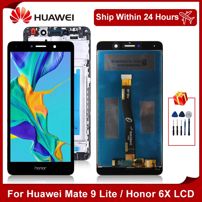 5 &quotдля Huawei Mate 9 Lite ЖК-дисплей сенсорный экран дигитайзер для сборки запасные