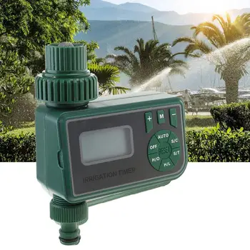 

Smart Watering Timer Single Outlet Programmable Large LCD Irrigation Controller