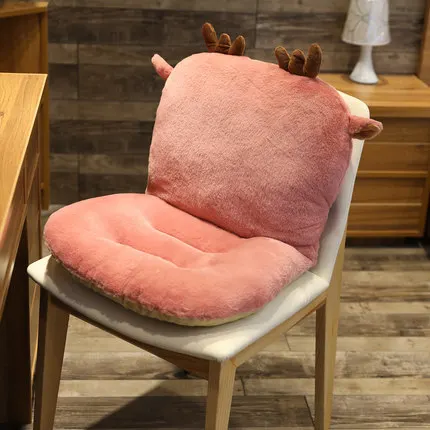 Лиловый Cushion cushion one chair seat cushion lazy cushion office backrest sedentary dormitory cushion cushion - Цвет: Лиловый