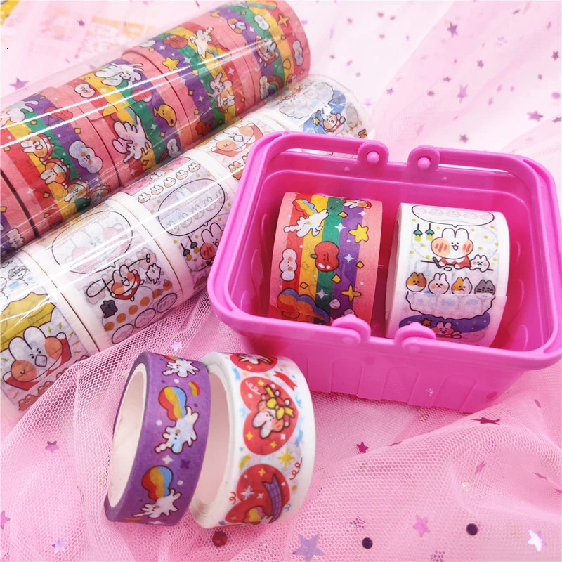 INS Лидер продаж милые детские куртки с кроликом из мультфильма Единорог лента Washi