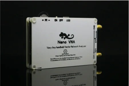 2,8 дюймов lcd нановна VNA HF VHF UHF UV векторный сетевой анализатор антенный анализатор+ ПК программное обеспечение+ батарея