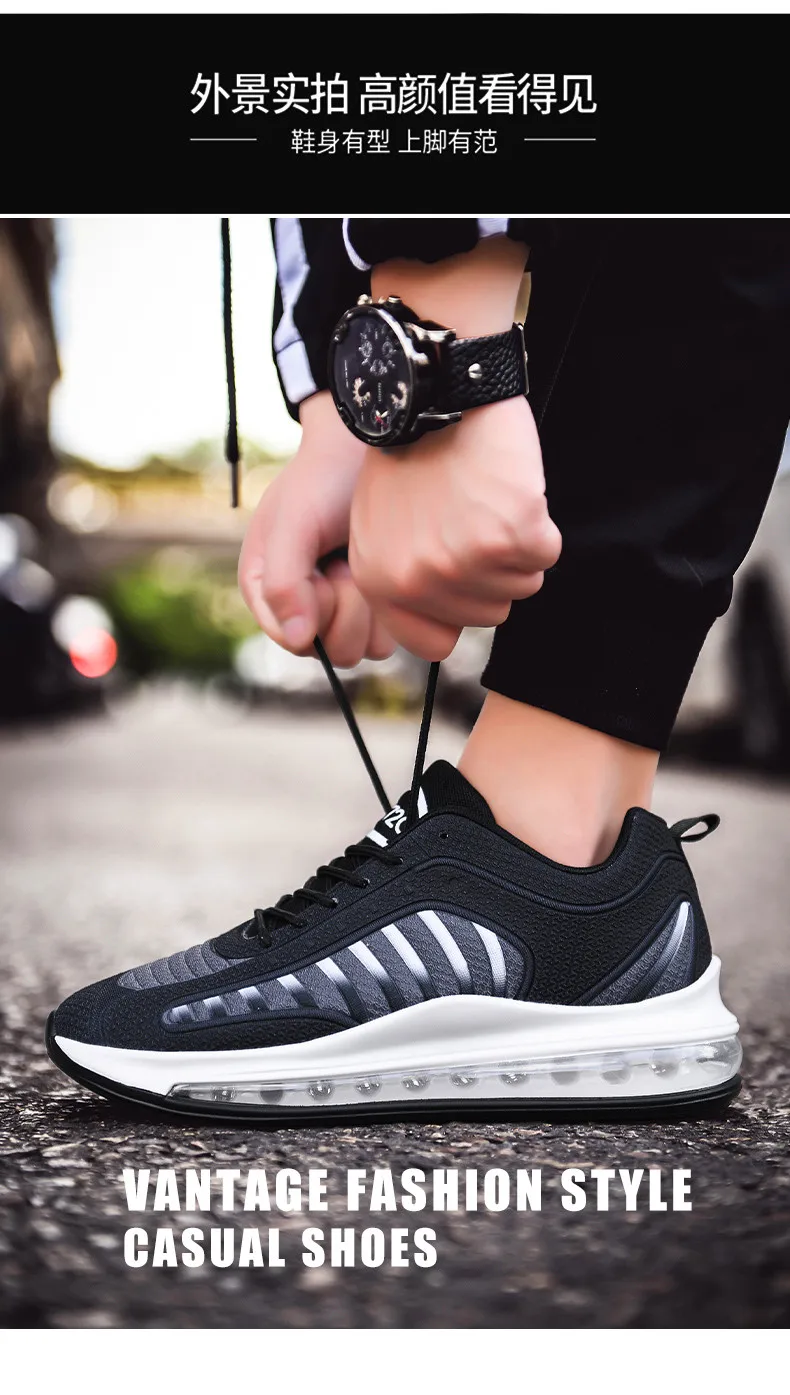 Air Cushion Fashion Sneakers Men High Quality Man Casual Shoes Male Brand Footwear Men's Casual Shoes Fashion Sneakers For Man