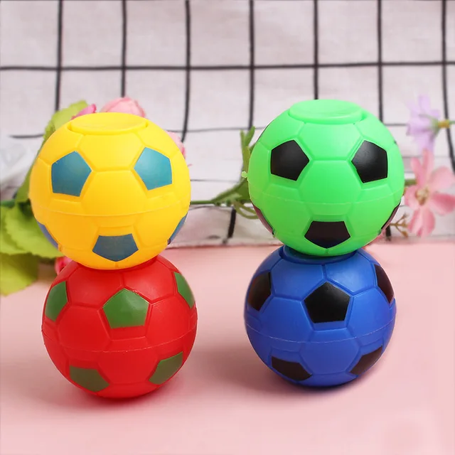 1pC Random Fidget Spinner Fingertip Football Gyro Game Hand Spinner Focus Anti Stress Toy Gyro Toy Fidget 2