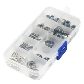 

Transparent Practical Bearing Screws Set Toys Full Replacement Climbing RC Car Repair Tool Durable With Box For AXIAL SCX10II