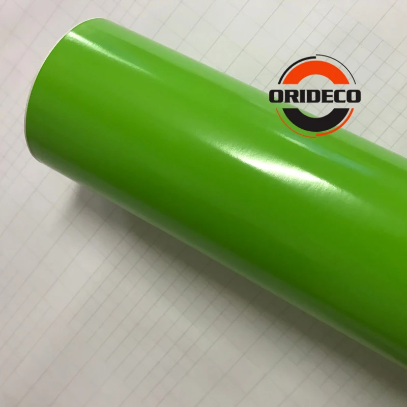 apple green glossy vinyl wraps