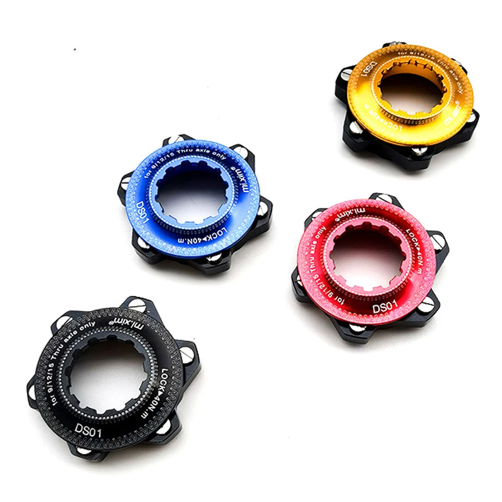 Bicycle Centerlock To 6-Hole Adapter 6 Bolt Disc Brake Rotor Bike Rotor Adapter Mountain Bike Hub Center Lock Conversion