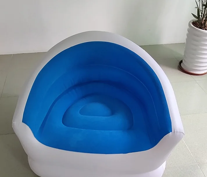 Inflatable PVC flocking sofa KTV bar rest chair from 1000
