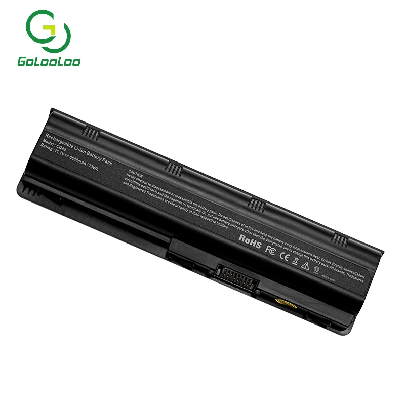 Golooloo Células Bateria do Portátil para hp Notebook pc 593553001 para Pavilion Dv6 Dm4 g4 g6 G32 Cq42 Mu06 593562-001 Mu09 Hstnn-lb0w Baterias p/ laptop - Imagem 2