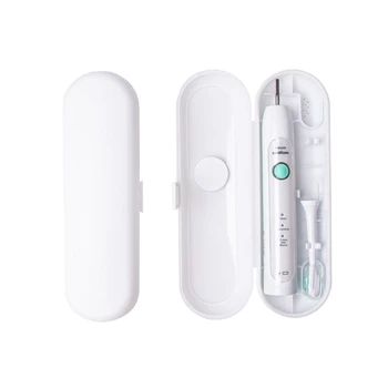 

Portable Replacement Plastic Electric Toothbrush Travel Case Leakproof Container Bathroom