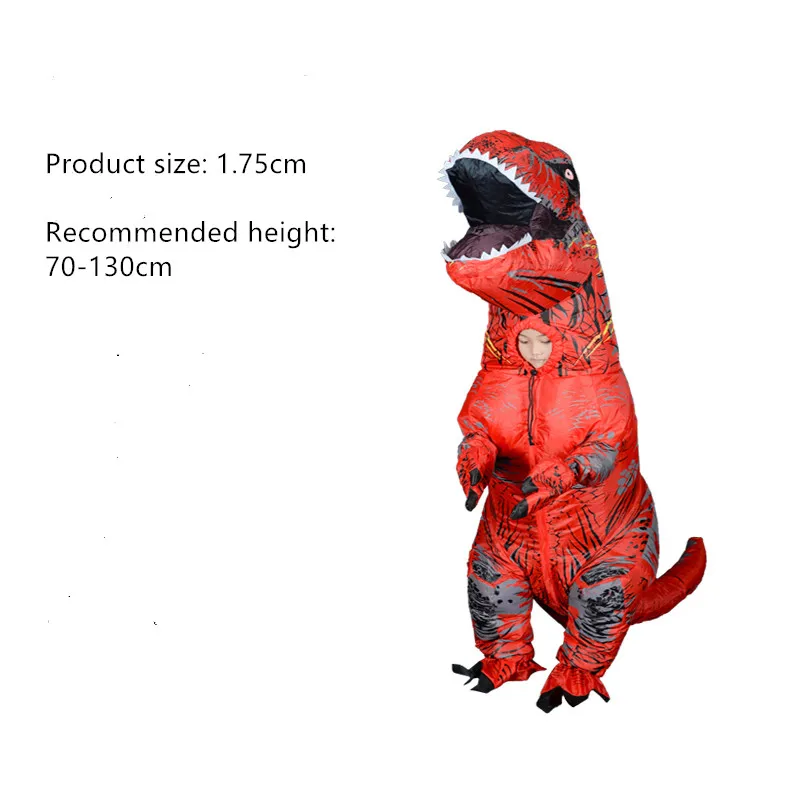 Children's inflatable dinosaur clothes mount toy dragon costume pants dress up adult Kid toys Christmas holiday