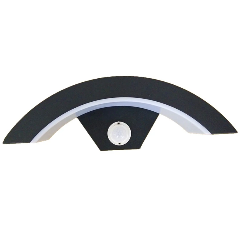 

15W LED Outdoor Waterproof Walkway Front Door Garden Porch Wall Light with Sensor Modern Indoor Corridor Wall Lighting Light Fix