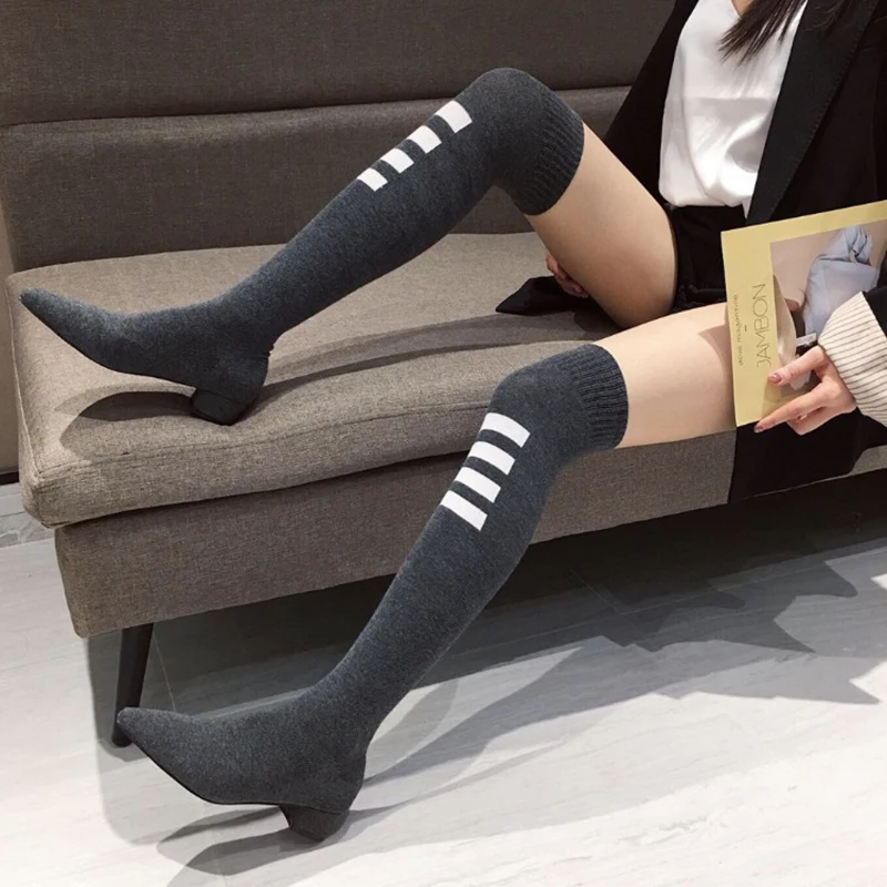 over the knee chelsea boots