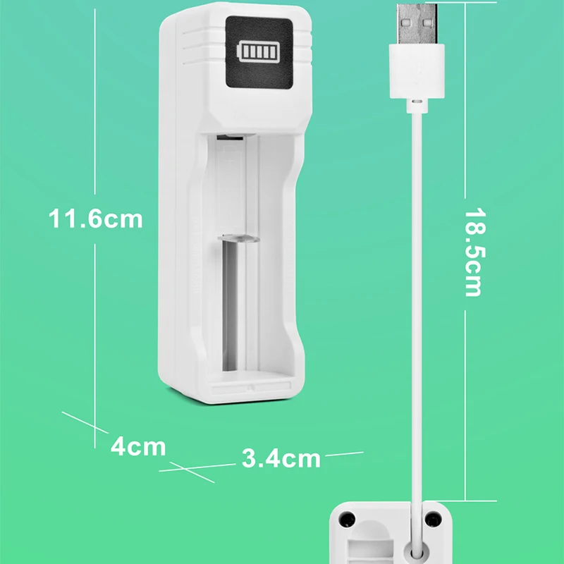 4,2 V 1A универсальное USB зарядное устройство 18650 литий-ионная батарея зарядное устройство адаптер для 18650 26650 перезаряжаемый аккумулятор