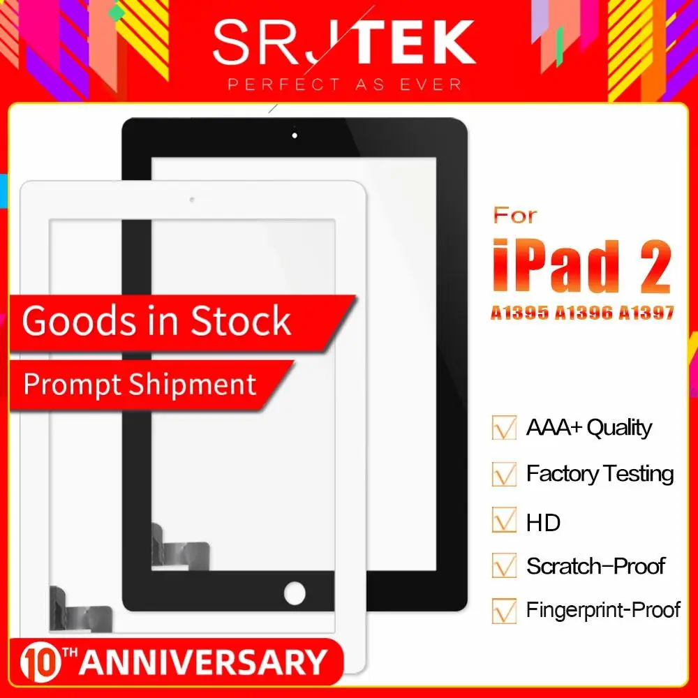 LCD Screen Display Replacement For iPad 2 A1395 A1396 A1397 US STOCK
