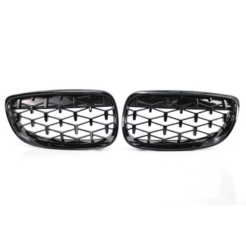 

Car Racing Grill for BMW 1 3 5 Series E36 E46 E39 E87 E90 E92 F20 F21 F30 E60 F10 F18 G30 Diamond Style Grilles Car Accessories