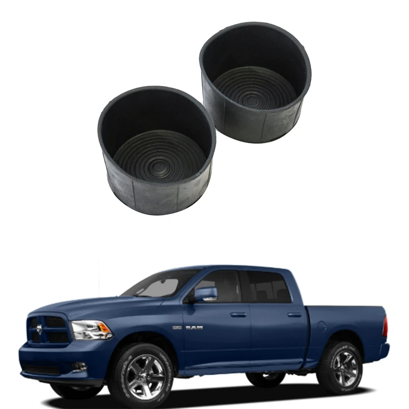 2Pcs for Dodge Ram 1500 2500 3500 Rubber Cup Holder Insert Cup Holder