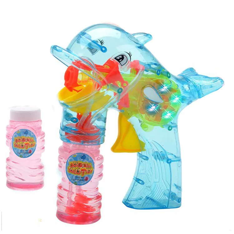 Поставка товаров Bubble Toys инерционный пузырьковый пистолет в форме дельфина детская игрушка полностью автоматическая машина Bubble Water