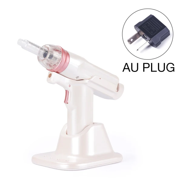 AU Plug Инжектор воды мезотерапия отрицательное давление мезо Пистолет Мезотерапия гидролифтинг увлажняющий косметический прибор инструмент для ухода за кожей - Цвет: AU Plug