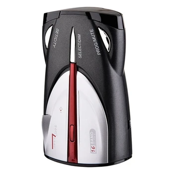 

12V 16 Band Cobra Xrs 9880 Anti Radar Car Detector 360 Degree Led Display Police Speedometer Voice Alert