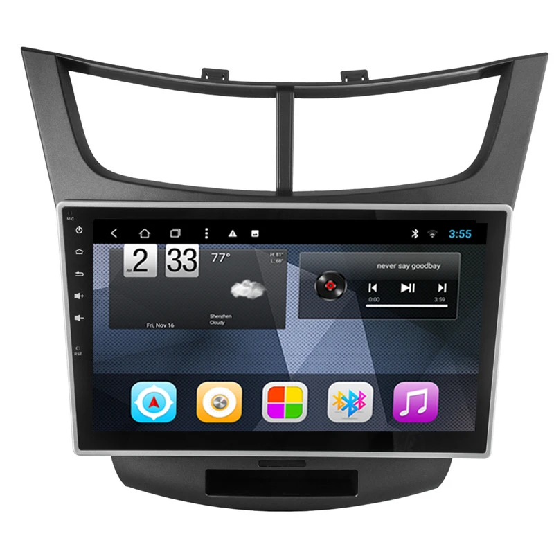 10 1 дюймов Восьмиядерный Android 8 автомобильный dvd-плеер для Chevrolet Sail 3 2015