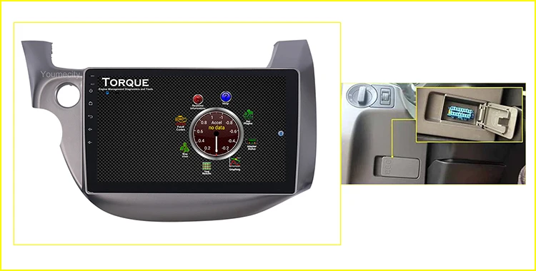 Perfect Car DVD Player Android 9.0 for HONDA FIT JAZZ 2007 2008 2009 2010 2012 2013 Gps radio video player IPS 1024*600 screen RDS wifi 57