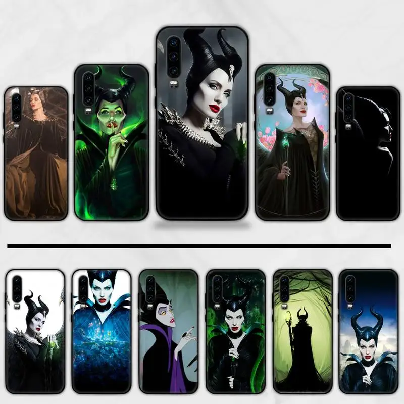 Чехол Maleficent для Huawei P9 P10 P20 P30 Pro Lite smart Mate 10 20 Y5 Y6 Y7 2018 2019 | Мобильные телефоны и